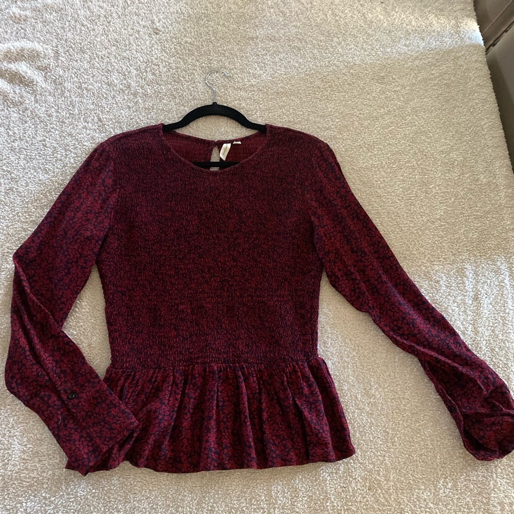 Smocked Treasure and Bond blouse